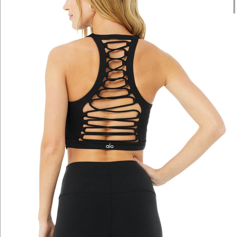Alo Yoga Movement Bra Black Small